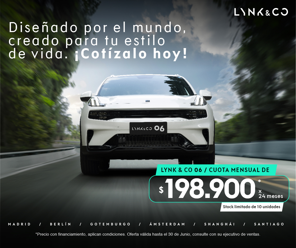Lynk & Co. 06 - Diseñado por el mundo, creado para tu estilo de vida.