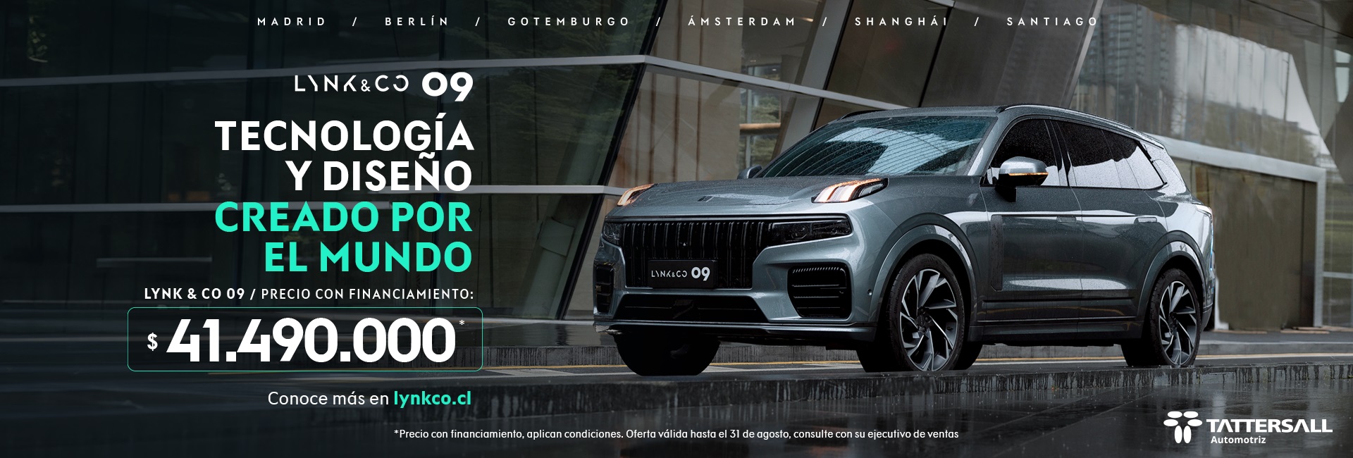 Lynk & Co. 09 - Diseñado por el mundo, creado para tu estilo de vida.