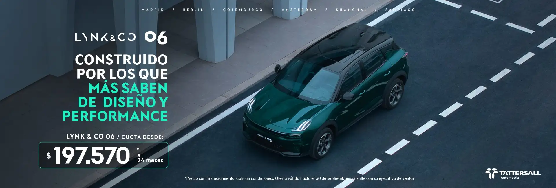Lynk & Co. 06 - Construido por los que más saben de diseño y performance