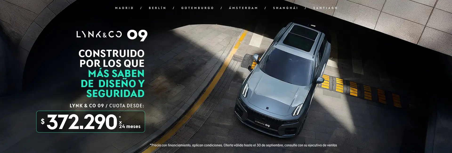 Lynk & Co. 09 - Construido por los que más saben de diseño y seguridad
