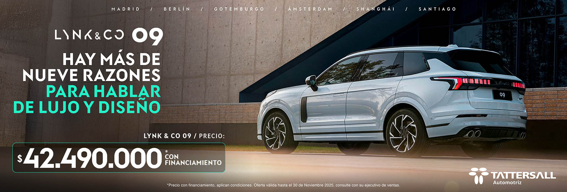 Lynk & Co. 09 - Hay más de nueve razones para hablar de lujo y diseño
